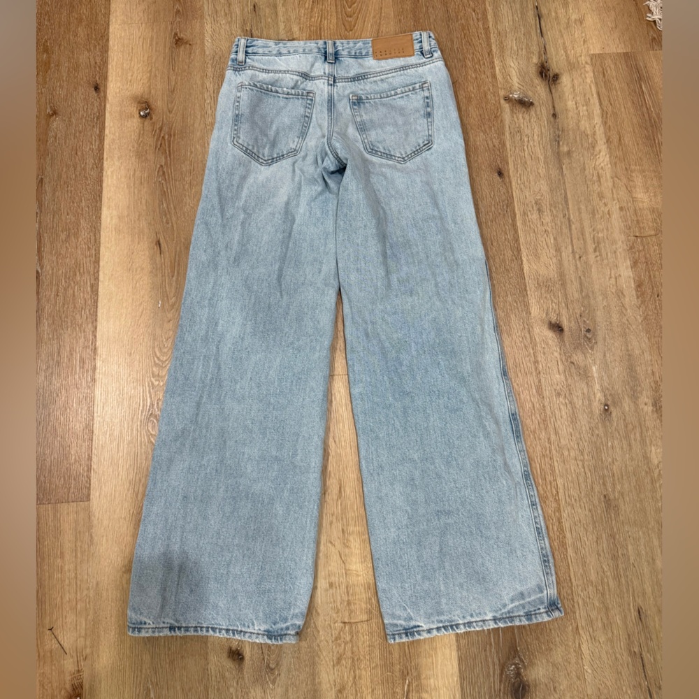 Pacsun Light Blue Wide-Leg Jeans